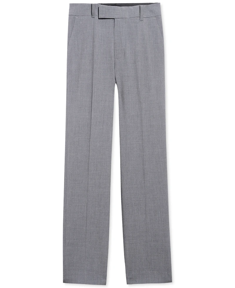Calvin Klein Big Boys Slim Fit Machine Washable Stretch Suit Pants