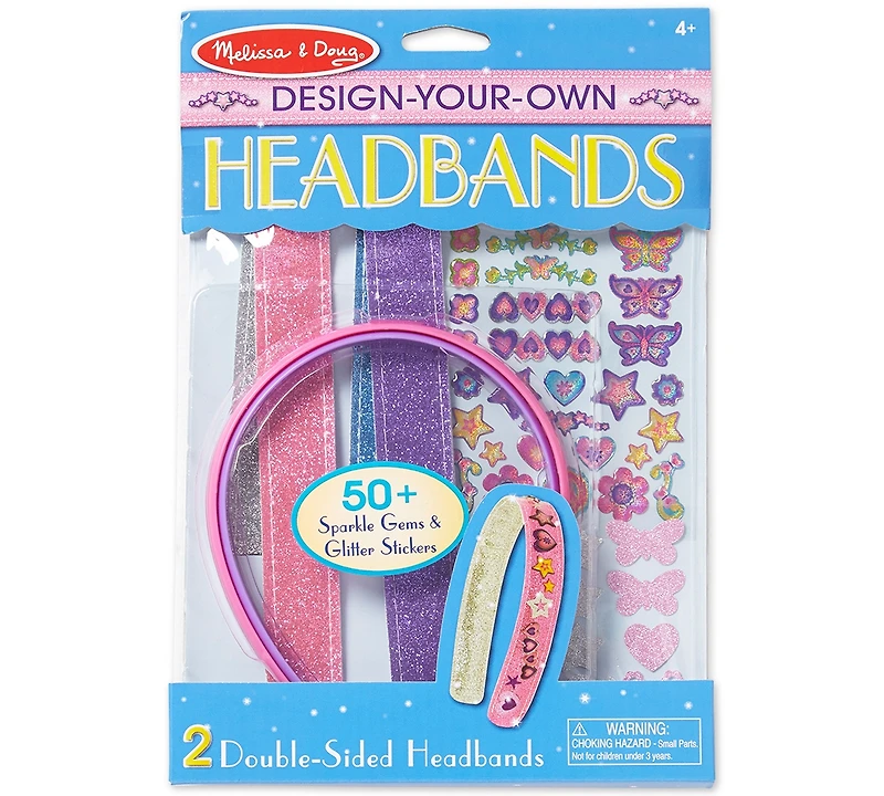 Melissa & Doug Design-Your-Own Bracelets, Headbands & Bangles Accessories Bundle