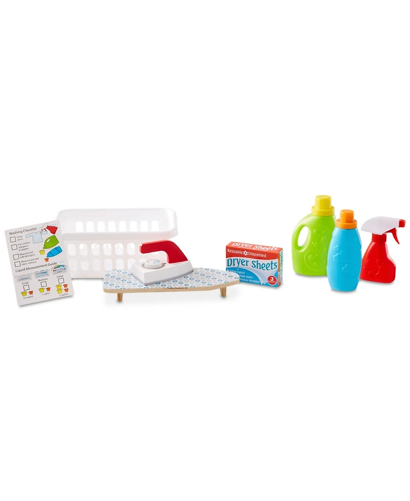 Melissa & Doug Laundry Basket Play Set