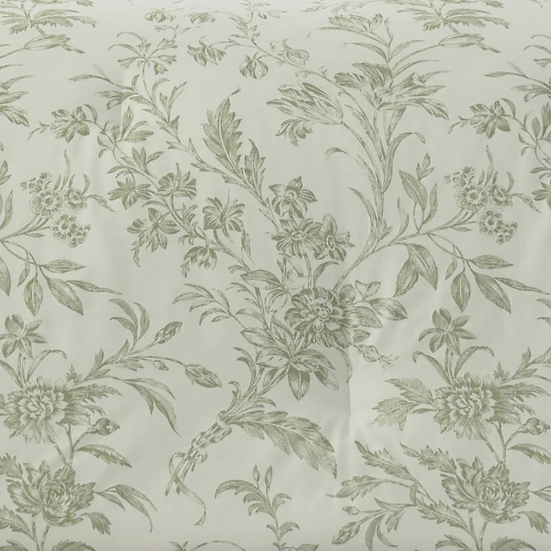 Laura Ashley Natalie Reversible 7-Pc. Comforter Set, Full/Queen