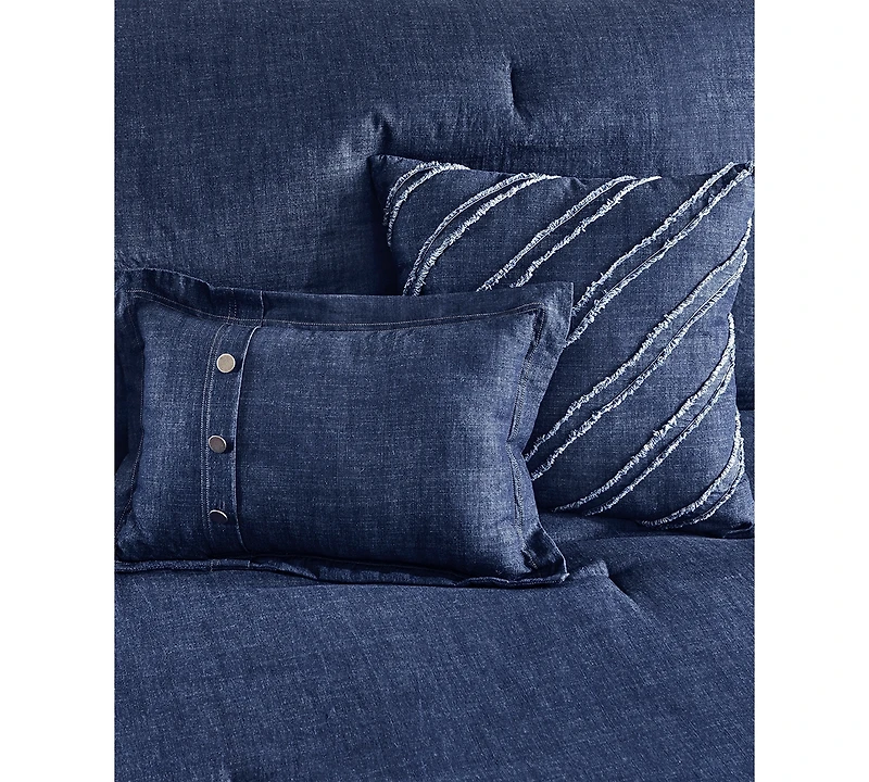 Woolrich Perry Denim 5-Pc. Comforter Set, Full