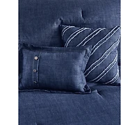 Woolrich Perry Denim 5-Pc. Comforter Set, Full