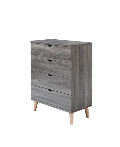 Massenburg Ii Modern 4-Drawer Chest