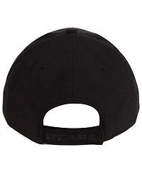 '47 Brand Chicago Bears Black & Black Mvp Strapback Cap