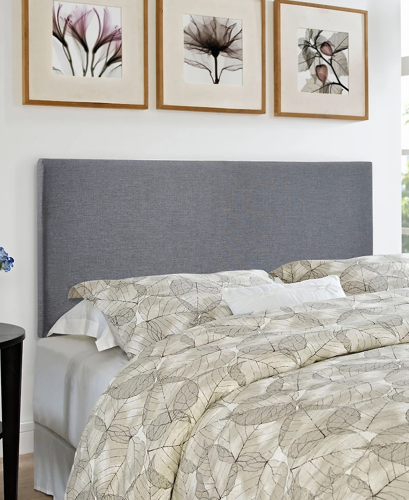 Region Queen Upholstered Fabric Headboard