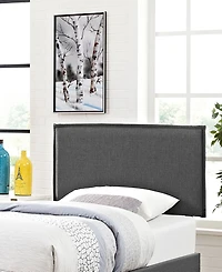 Camille Twin Upholstered Fabric Headboard