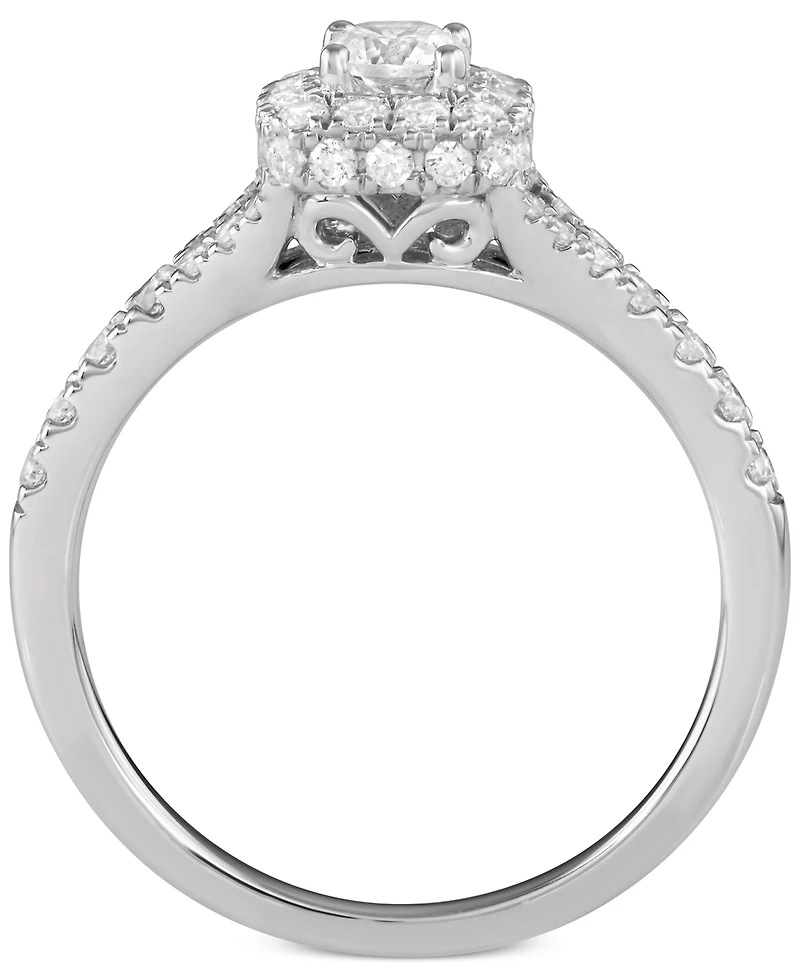 Diamond Halo Bridal Set (1 ct. t.w.) 14k Yellow or White Gold