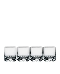 Orrefors Erik Double Old Fashioned Glasses, Set of 4
