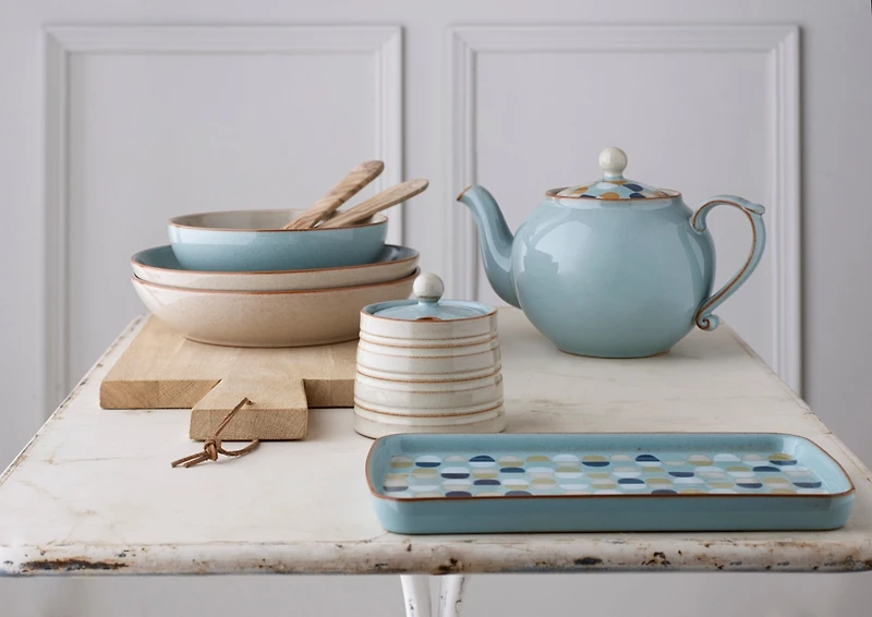 Denby Heritage Pavilion Pasta Bowls, Set of 4