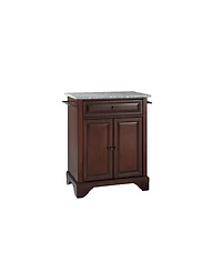 Lafayette Solid Granite Top Portable Kitchen Island