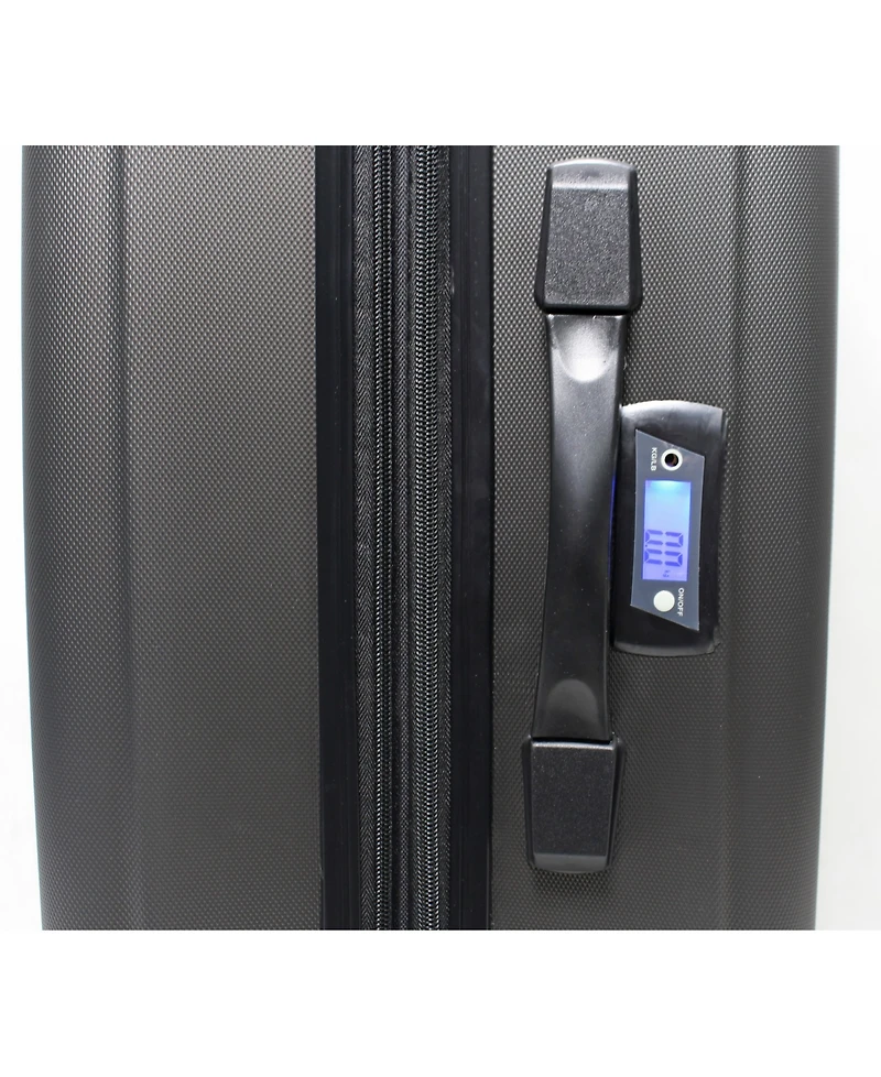 Dukap Intely 32" Hardside Spinner Luggage With Integrated Weight Scale