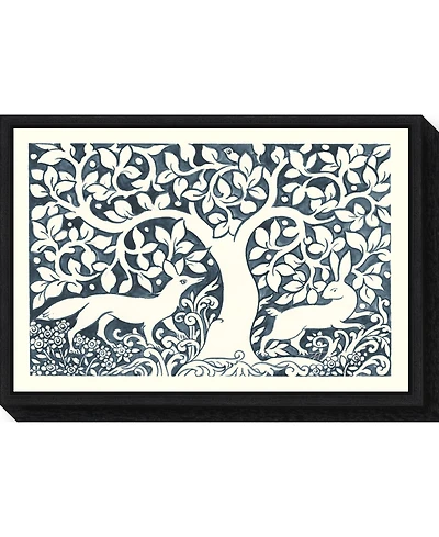 Amanti Art Forest Life Iii by Miranda Thomas Canvas Framed Art