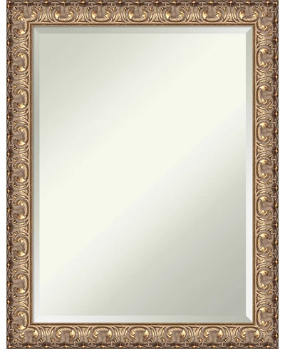 Amanti Art Beveled Wood 26.75x32.75 Wall Mirror