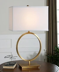 Uttermost Duara Circle Table Lamp