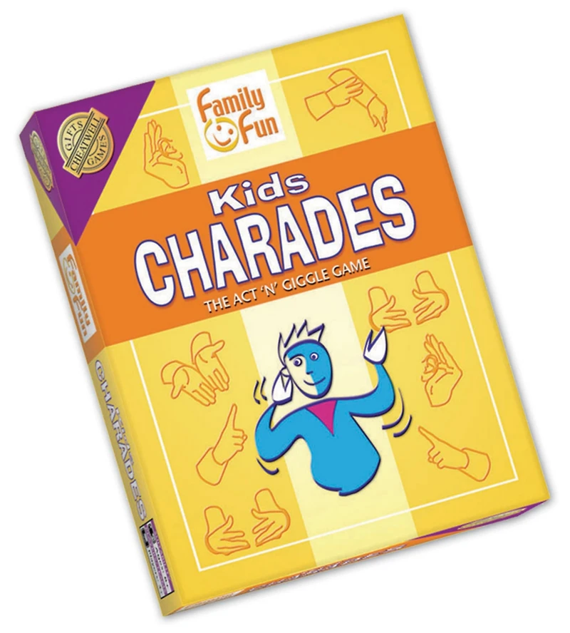 Cheatwell Games Kids Charades Game