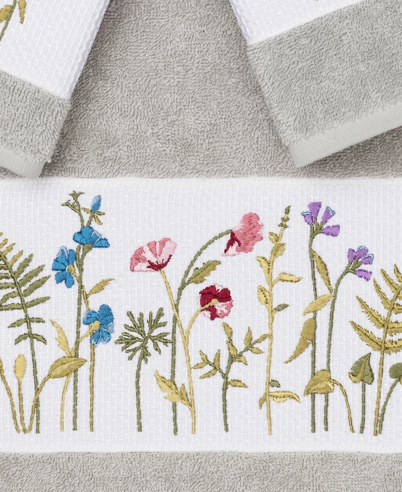 Linum Home Serenity 3-Pc. Embellished Towel Set