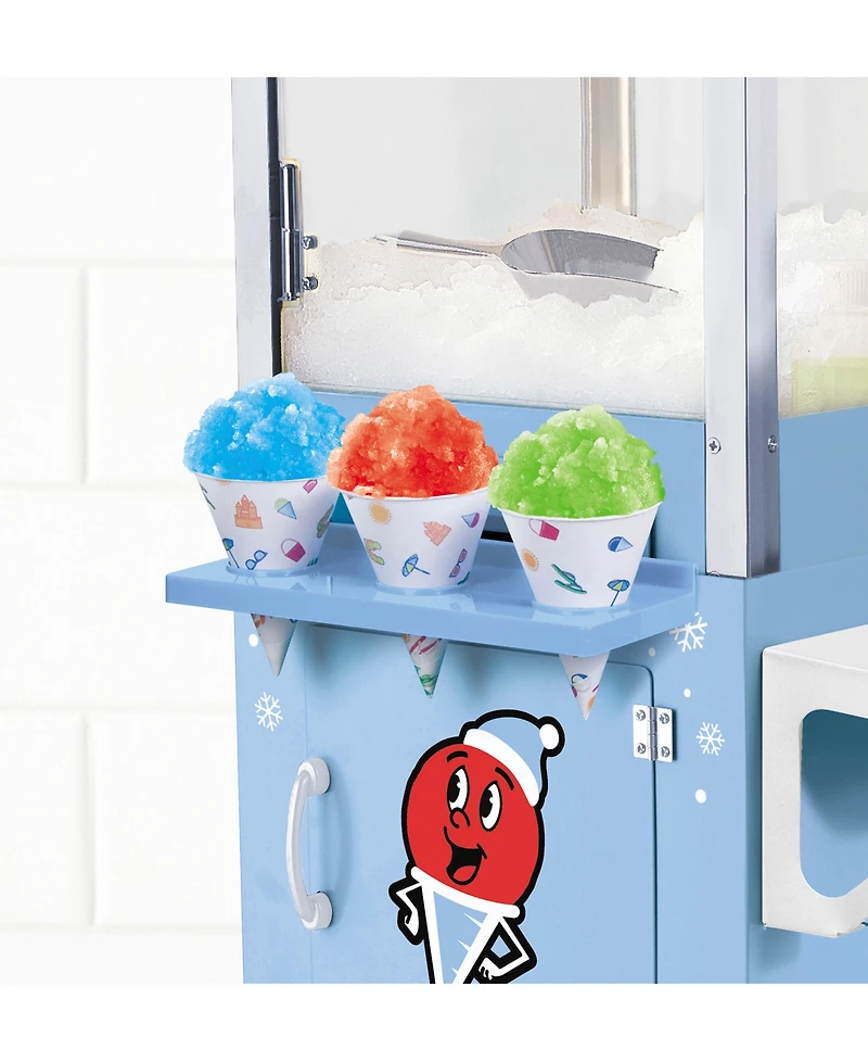Nostalgia SCC200 Snow Cone Cart - 54 Inches Tall