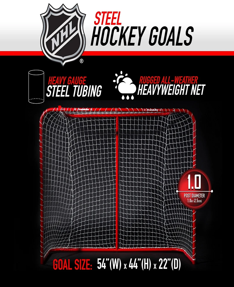 Franklin Sports Nhl 54" Steel Street Hockey Goal