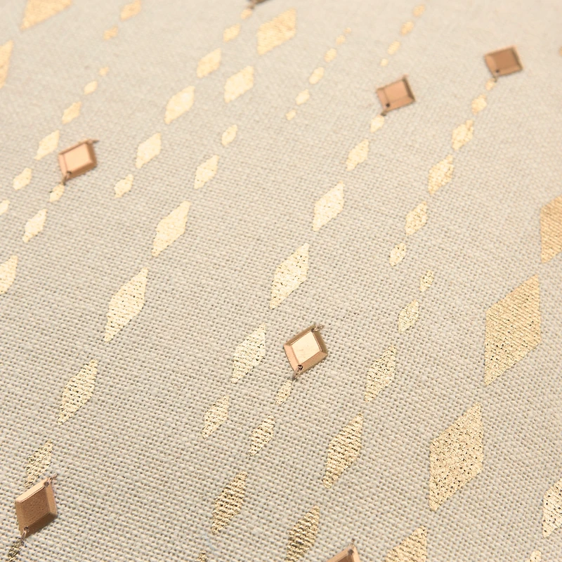 Rizzy Home Striped Polyester Filled Decorative Pillow, 20" x 20"