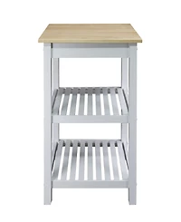 Sunrise Kitchen Island with American Maple Top