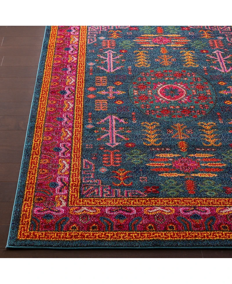 Livabliss Anika Ani-1005 Teal 2' x 3' Area Rug
