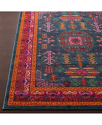 Livabliss Anika Ani-1005 Teal 2' x 3' Area Rug