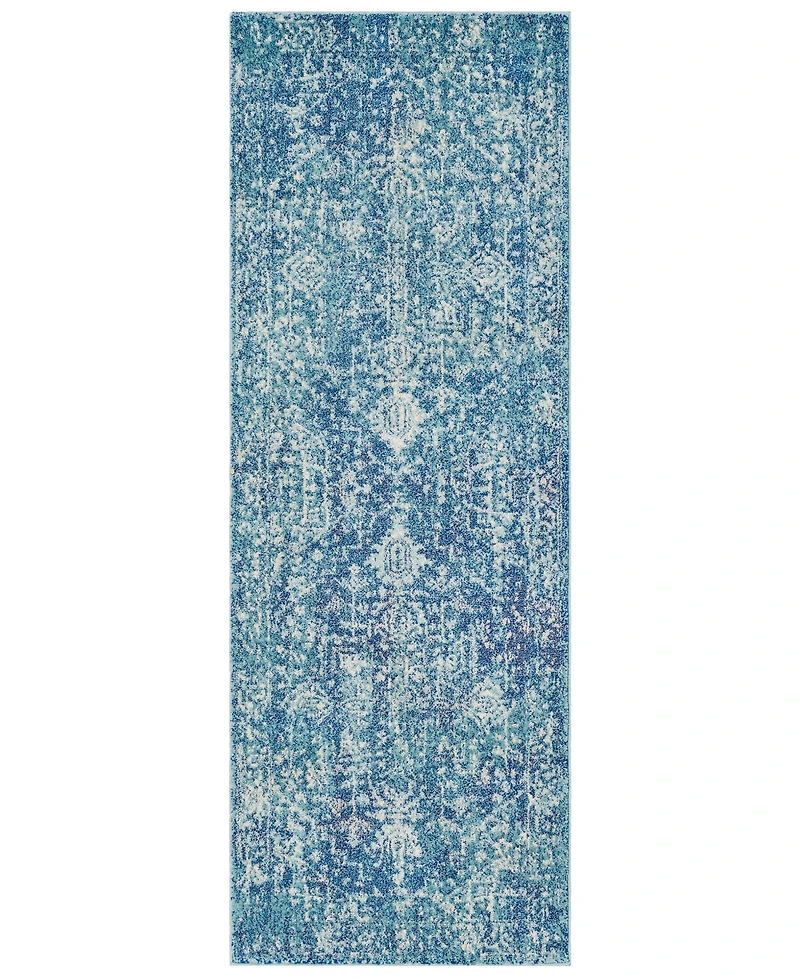 Livabliss Harput Hap-1023 Teal 2'7" x 7'3" Area Rug