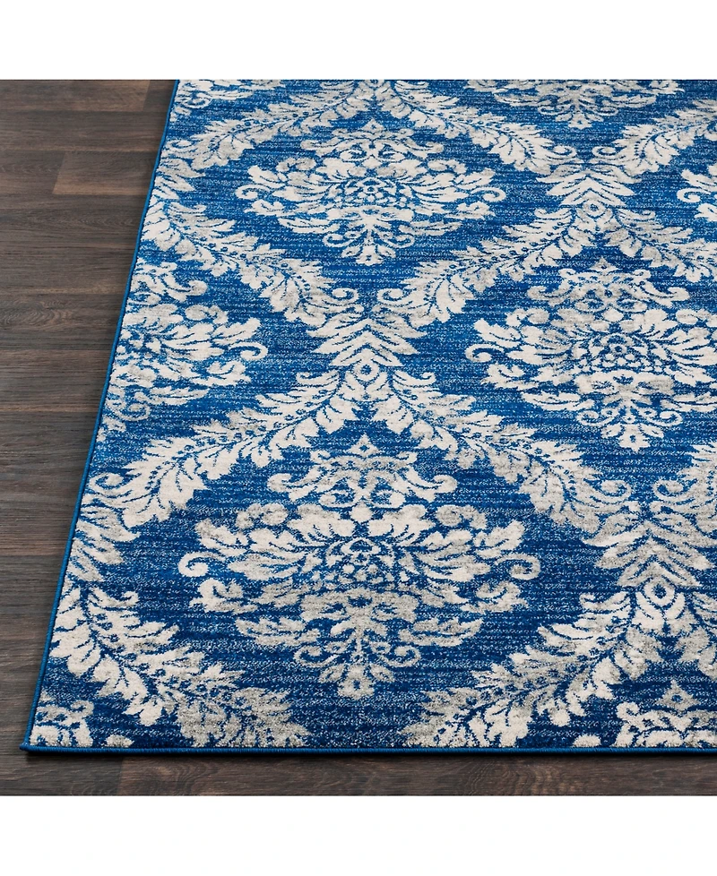 Livabliss Harput Hap-1032 Dark Blue 7'10" x 10'3" Area Rug