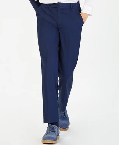 Calvin Klein Big Boys Slim-Fit Infinite Stretch Machine Washable Suit Pants