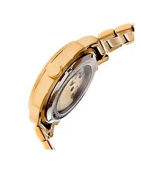 Heritor Automatic Helmsley Gold & White Stainless Steel Watches 45mm