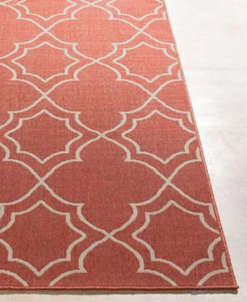 Livabliss Alfresco Alf 9591 Rust Area Rug Collection