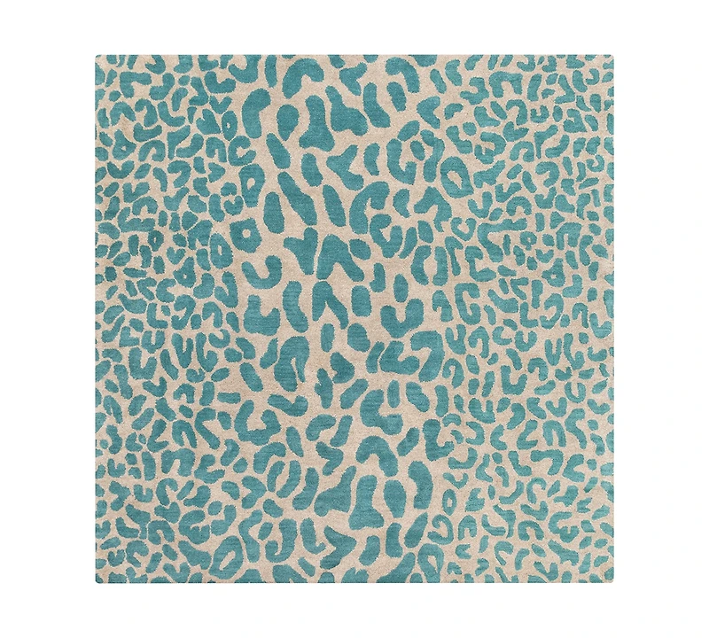 Livabliss Athena Ath-5120 Dark Green 8' Square Area Rug
