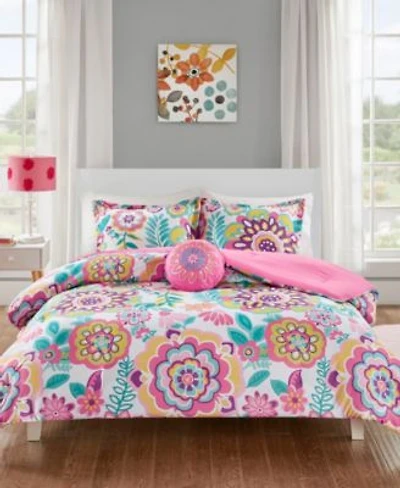 Intelligent Design Camille Floral 4 Pc. Comforter Sets