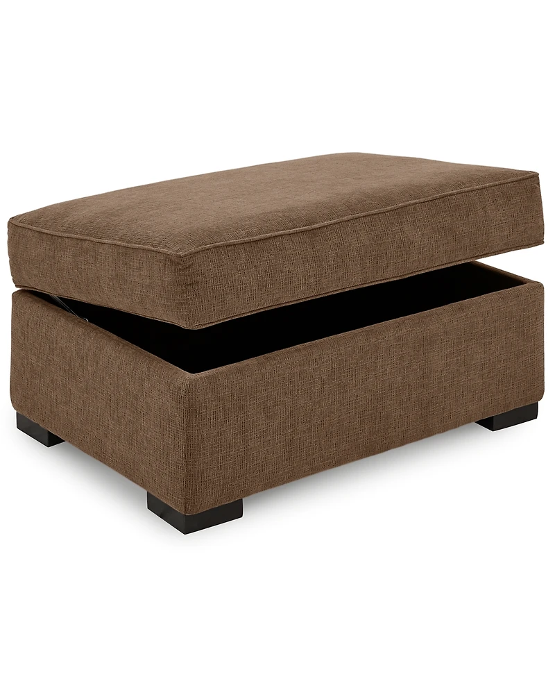 Radley 36" Fabric Chair Bed Storage Ottoman, Created for Macy's