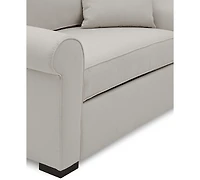 Closeout! Astra 59" Roll Arm Fabric Chair Bed, Created for Macy's