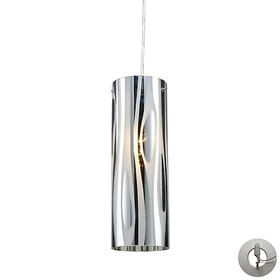 Chromia 1 Light Pendant in Polished Chrome