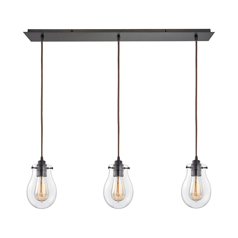 Jaelyn 3 Light Pendant in Oil Rubbed Bronze