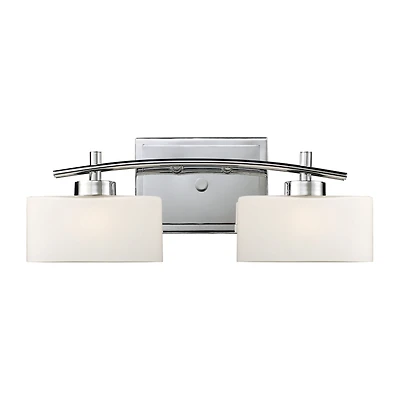 Eastbrook 2-Light Wb In Polished Chrome