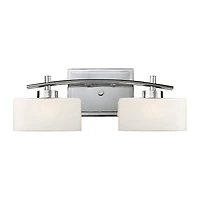 Eastbrook 2-Light Wb In Polished Chrome