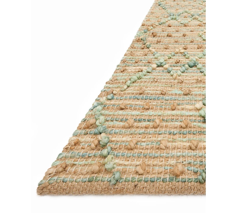 Loloi Beacon Jute Bu-01 18" Square Area Rug