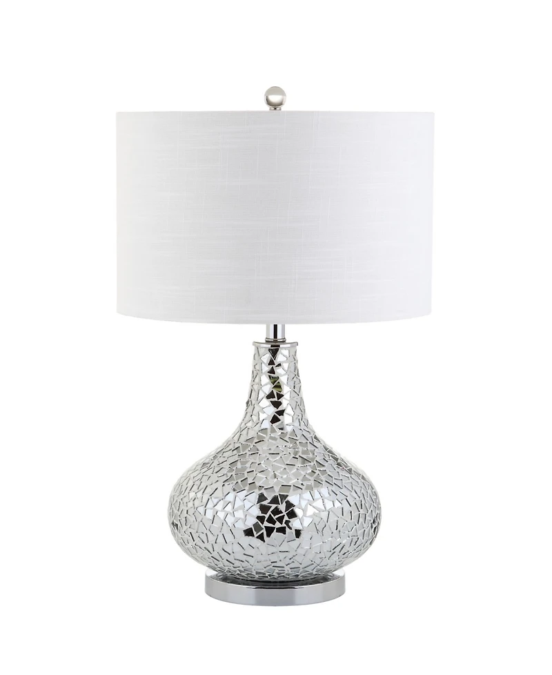 Jonathan Y Emilia Mirrored Mosaic Led Table Lamp