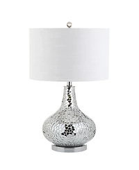 Jonathan Y Emilia Mirrored Mosaic Led Table Lamp