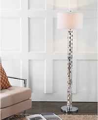 Jonathan Y Liam Mosaic Led Floor Lamp