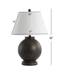 Jonathan Y Sophie Resin Led Table Lamp