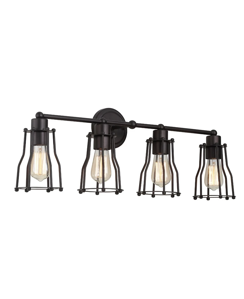 Jonathan Y Evelyn 4-Light Metal Vanity Light