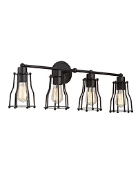 Jonathan Y Evelyn 4-Light Metal Vanity Light