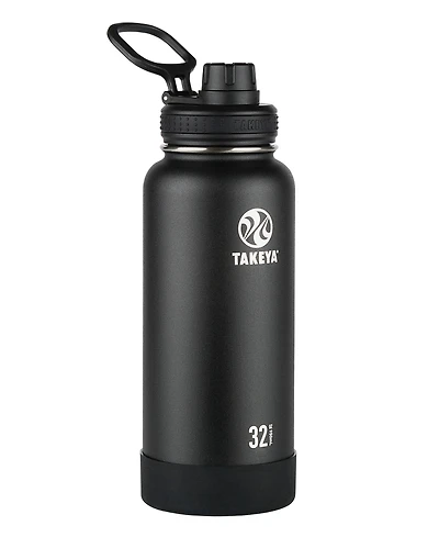 Takeya Actives 32oz Insulated Stainless Steel Water Bottle with Insulated Spout Lid