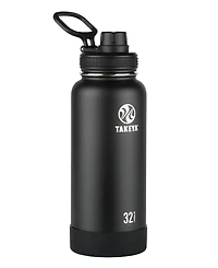 Takeya Actives 32oz Insulated Stainless Steel Water Bottle with Insulated Spout Lid