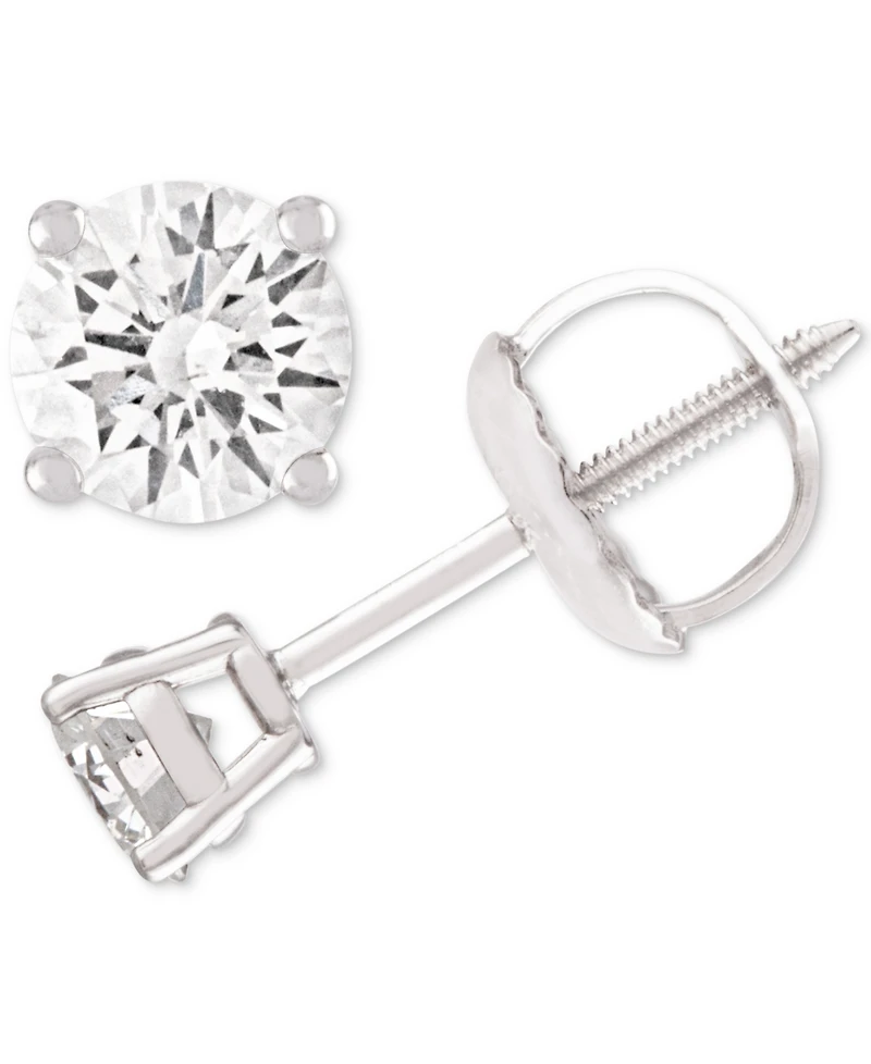 Diamond Stud Earrings (1/4 ct. t.w.) 14k White Gold