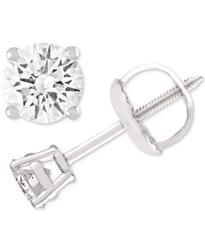 Diamond Stud Earrings (1/4 ct. t.w.) 14k White Gold